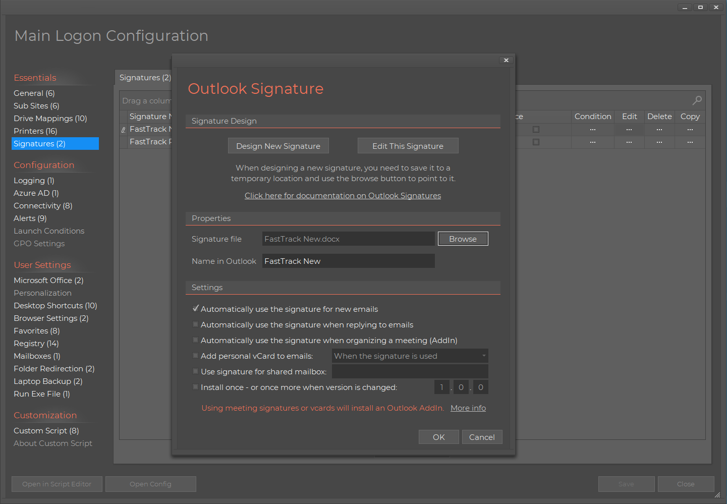 Msi Install Logon Script